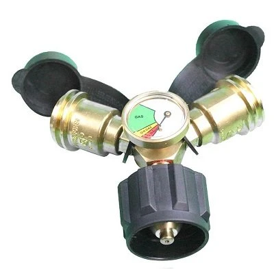 Propane Tee Adapter Pressure Gauge - .jpg